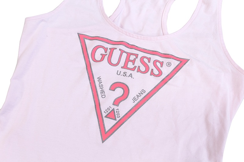 �ں߸˰��ݥ�����50��OFF��GUESS ���� ������� ���󥯥ȥå� "TRIANGLE LOGO BODYSUIT" W81I38R49A2