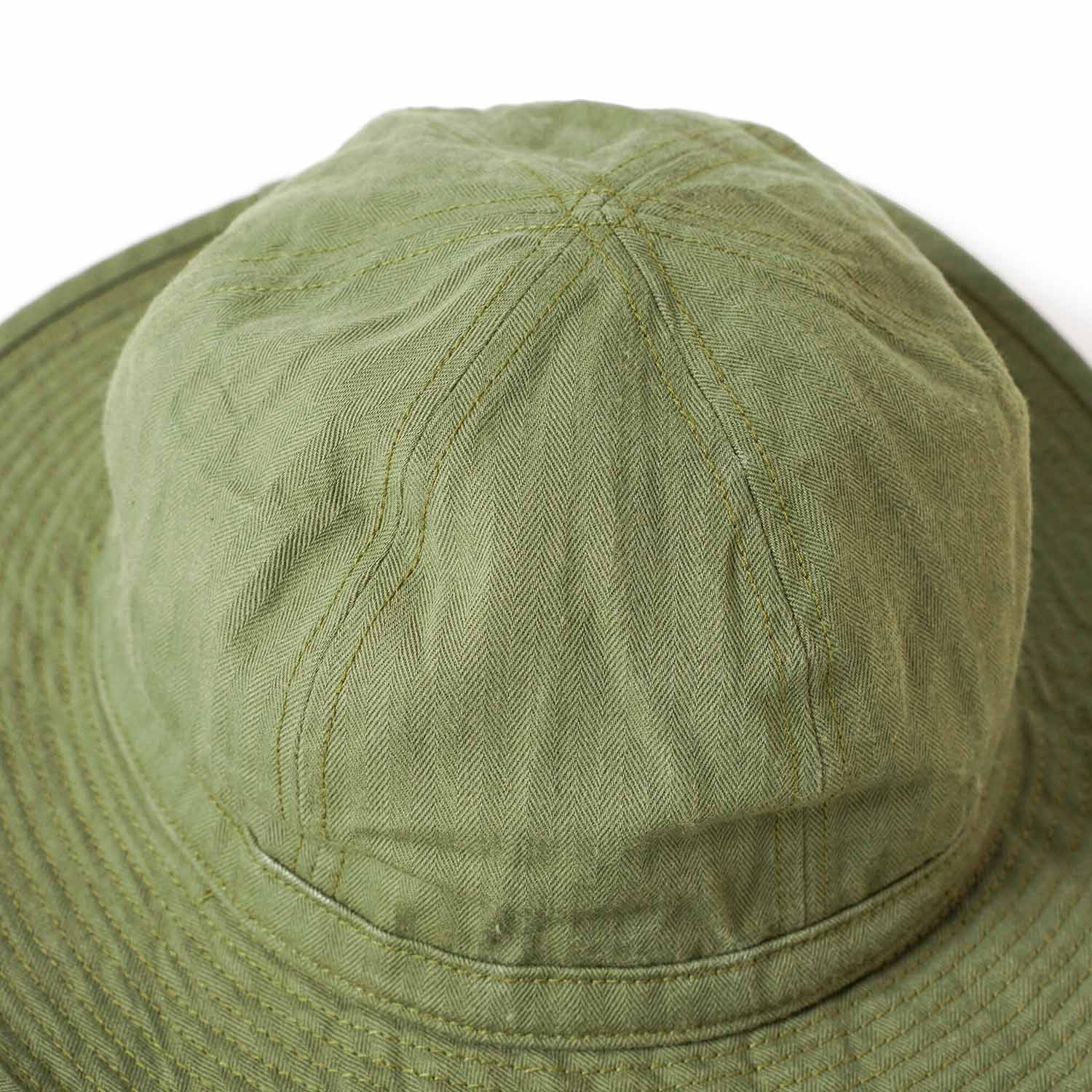 BUZZ RICKSON'S �Х��ꥯ���� ˹�� �ϥåȡ�"AVIATION ASSOCIATES O.D. HERRINGBONE ARMY HAT"��BR02537