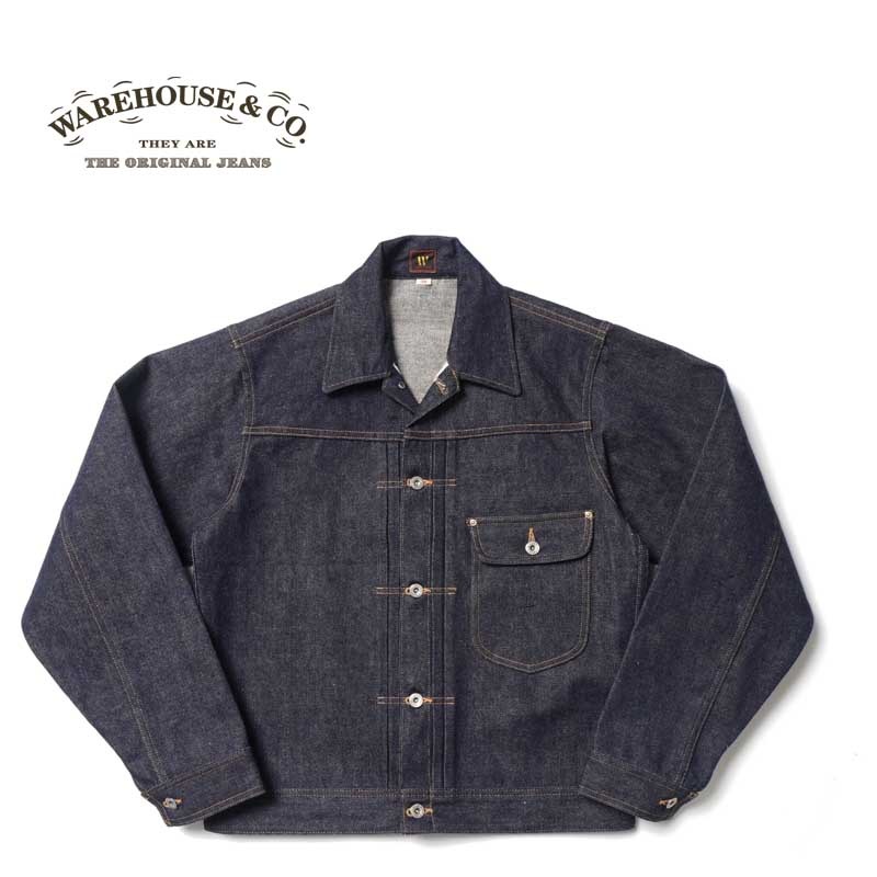 �ڥ�󥦥��å����WAREHOUSE �������ϥ���  �ǥ˥ॸ�㥱�å�  �ǥåɥ��ȥå��֥롼  Lot.2010 "DSB COWBOY JACKET WW II MODEL"   2010 (23AW)-OW