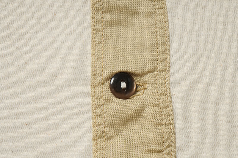 The 2 Monkeys �� �ġ���󥭡��� Ⱦµ�إ�꡼�ͥå� T�����  ��Classic Henley Shirt��  TM12244