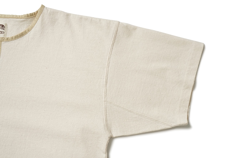 The 2 Monkeys �� �ġ���󥭡��� Ⱦµ�إ�꡼�ͥå� T�����  ��Classic Henley Shirt��  TM12244