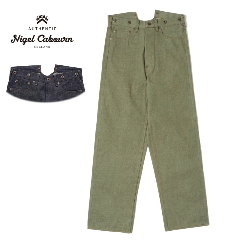 �ڥ�󥦥��å����Nigel Cabourn �ʥ������륱���ܥ� �ѥ�� ��RAILMAN DENIM PANT�� 80520050025
