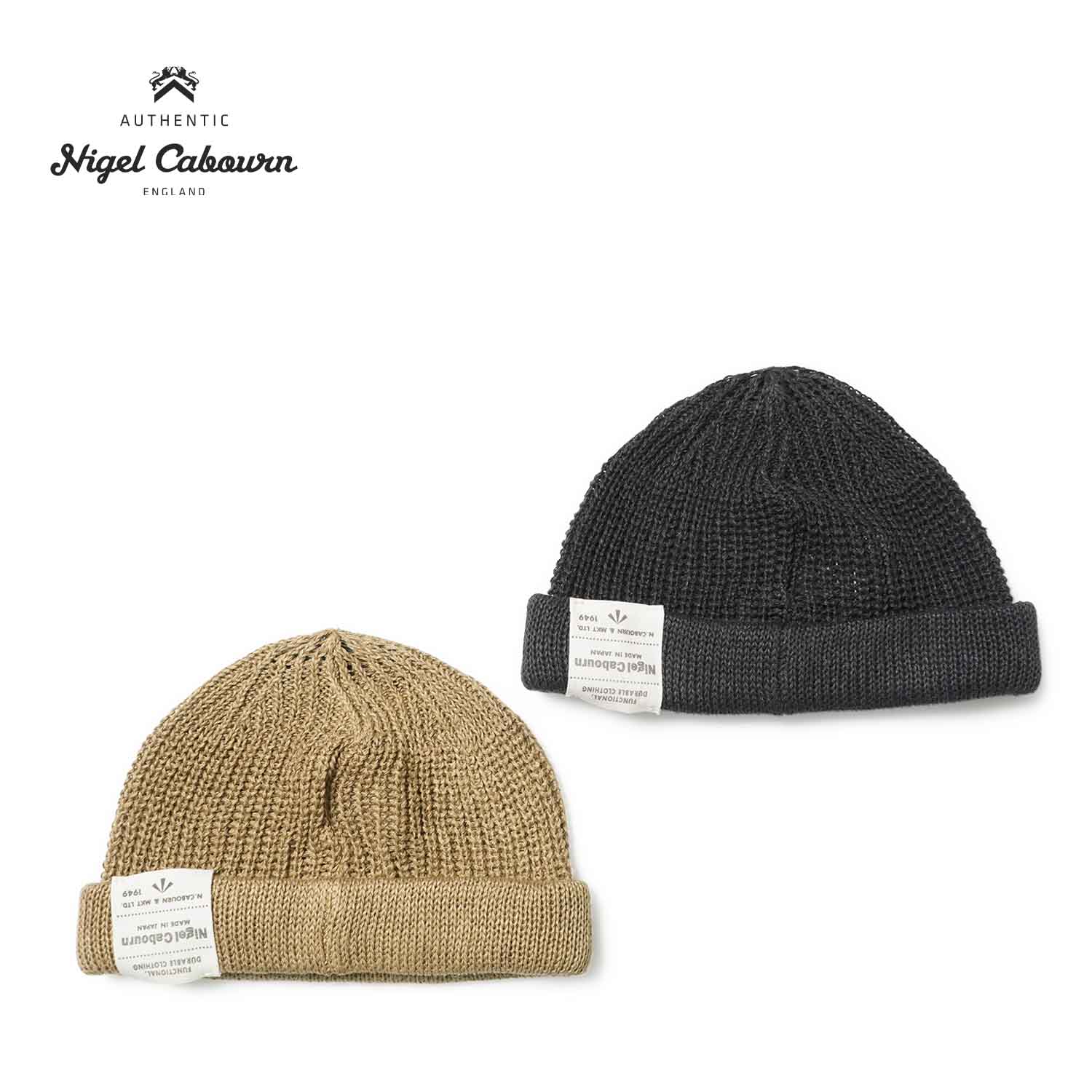 Nigel Cabourn �ʥ������륱���ܥ� ˹�� ����å�  "BEANIE HEMP"  80520066015