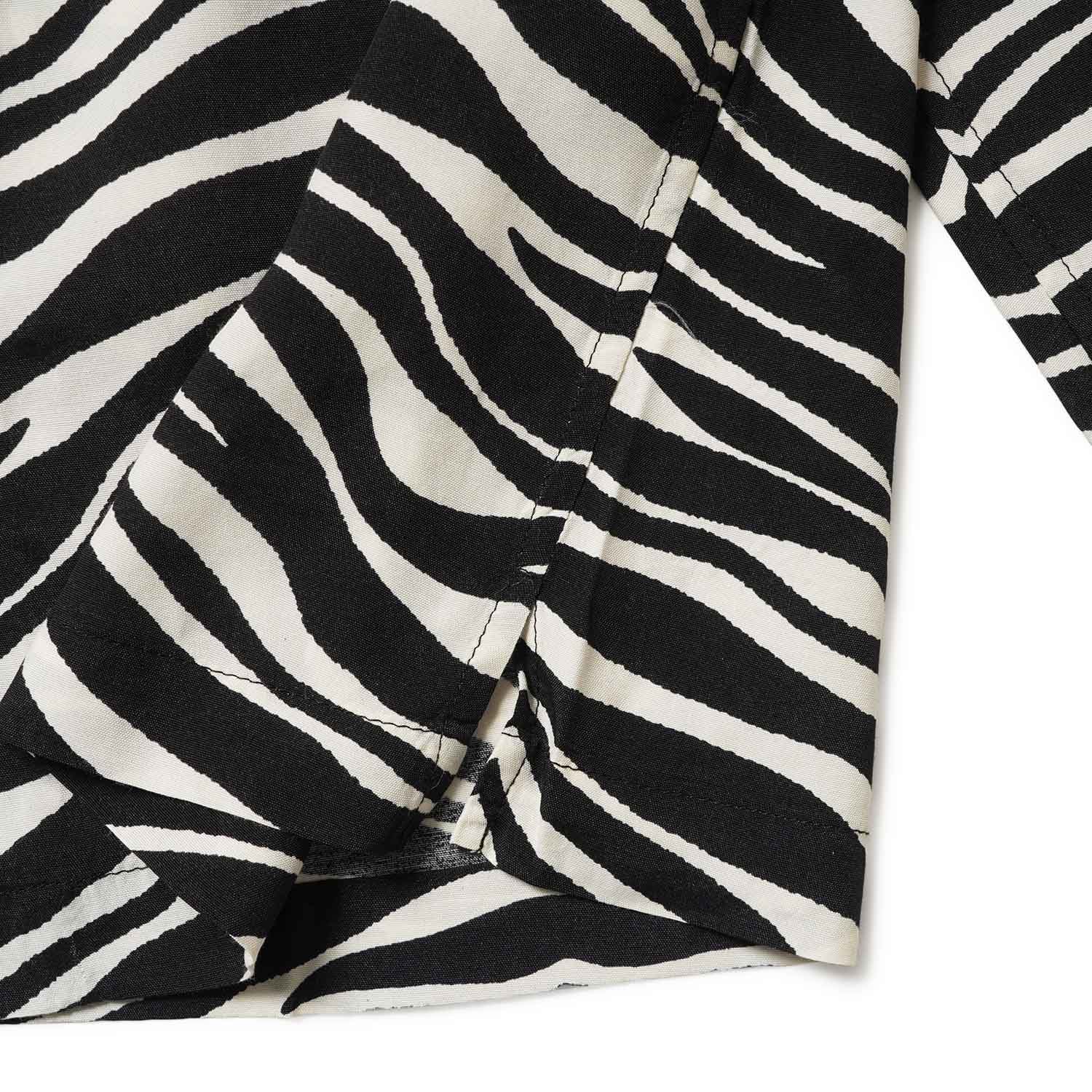 Schott ����å� Ĺµ ����� ��ZEBRA RAYON SHIRT�� 782-6120006