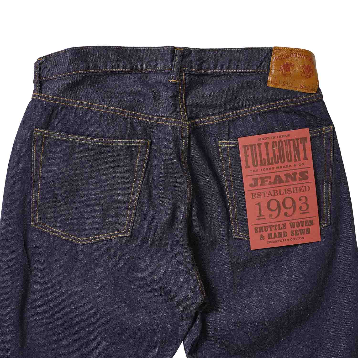 FULLCOUNT �ե륫�����  �ѥ��  ��Clean Straight Denim (Super Smooth) ��  ONE WASH  1103SSW