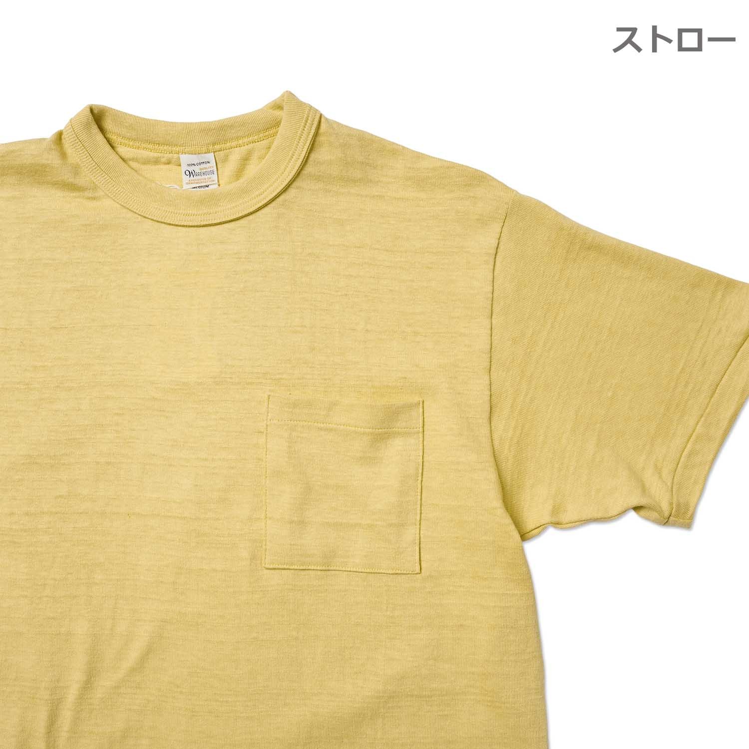 WAREHOUSE �������ϥ��� Ⱦµ T����� Lot 4601 "̵��" 4601-POCKET(26SS)