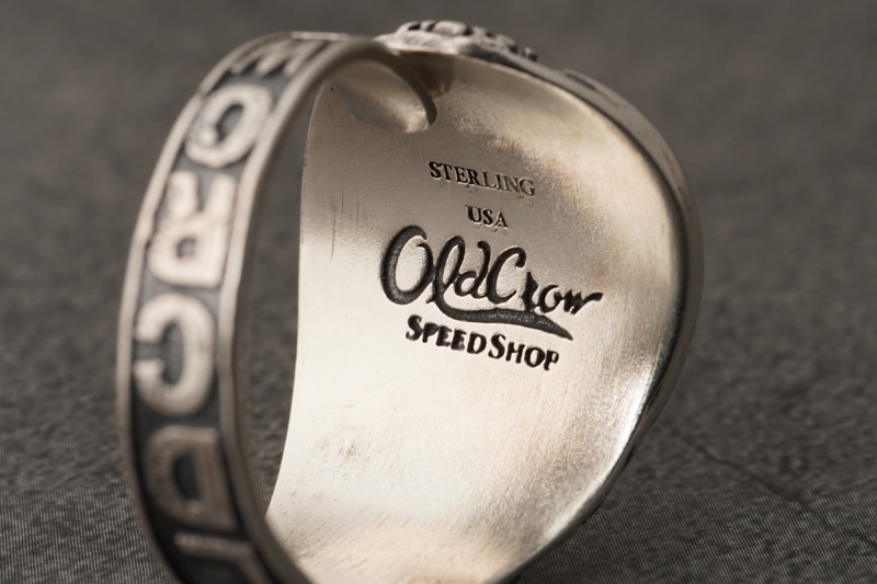 OLD CROW ������ɥ���������� ���ء�����С� "Mr.Chubbs SPOON RING" OC-24-AW-G06