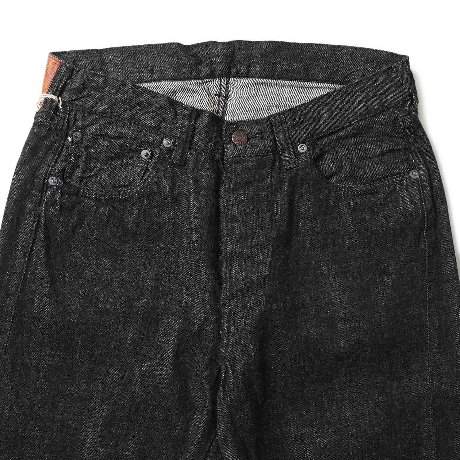 FULLCOUNT �ե륫����� �ѥ��  "Straight Black Selvedge Denim(Super Smooth)"  1101BKSS