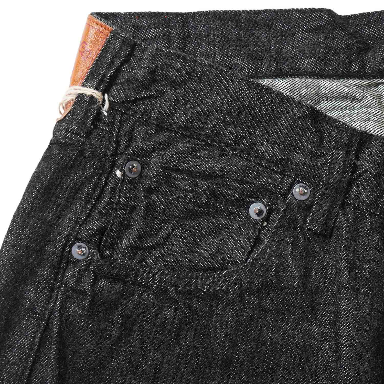 FULLCOUNT �ե륫����� �ѥ��  "Straight Black Selvedge Denim(Super Smooth)"  1101BKSS