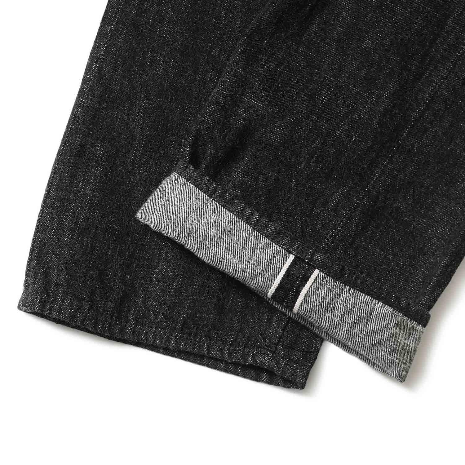 FULLCOUNT �ե륫����� �ѥ��  "Straight Black Selvedge Denim(Super Smooth)"  1101BKSS