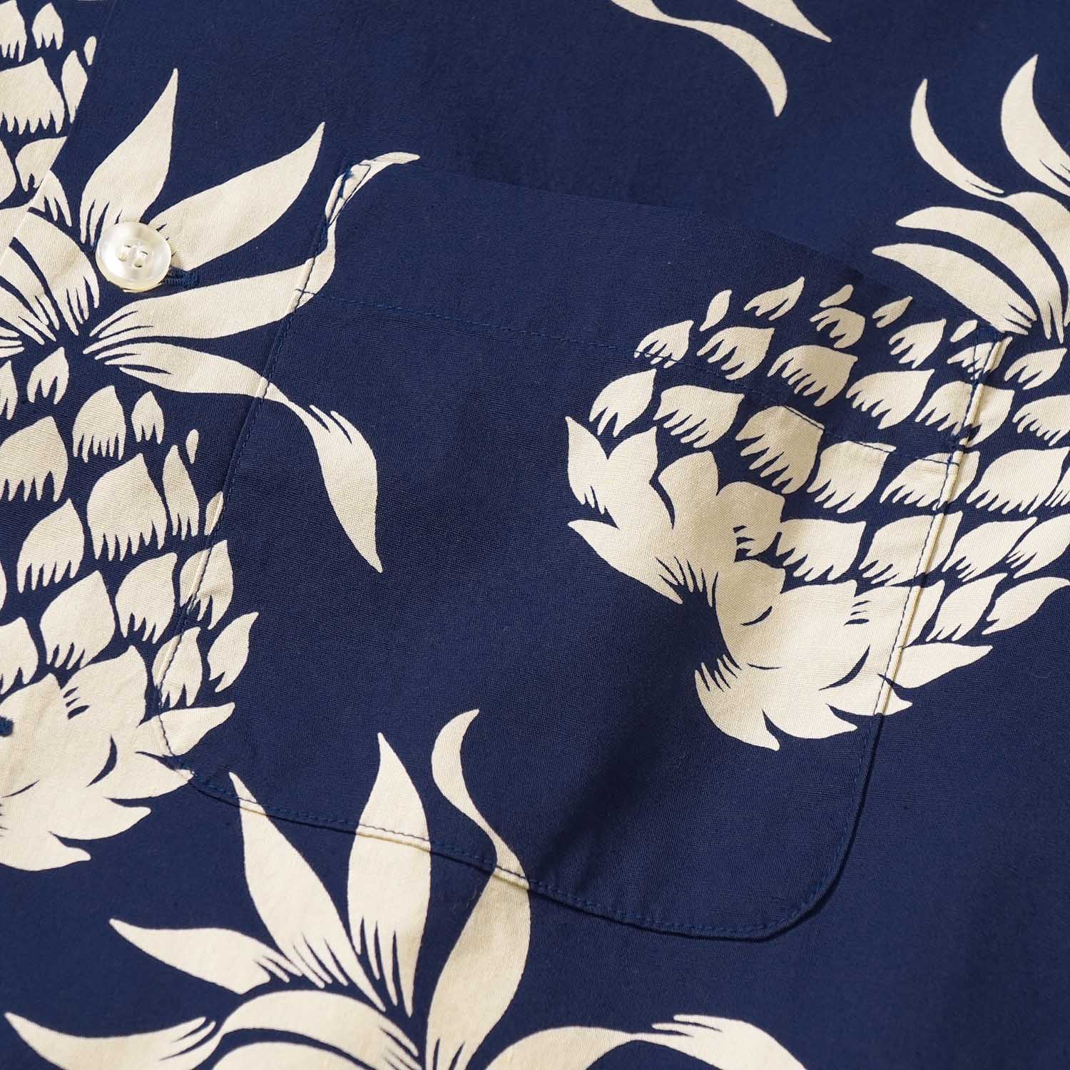 SUN SURF ���󥵡��� Ⱦµ �����ϥ���� DUKE KAHANAMOKU COTTON HAWAIIAN SHIRT  ��DUKE'S PINEAPPLE��  DK37811