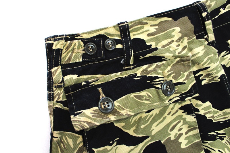 BUZZ RICKSON'S �Х��ꥯ���� ���Υ��󥿡��ץ饤�� �ѥ�� "GOLD TIGER STRIPE TROUSERS" BR41903
