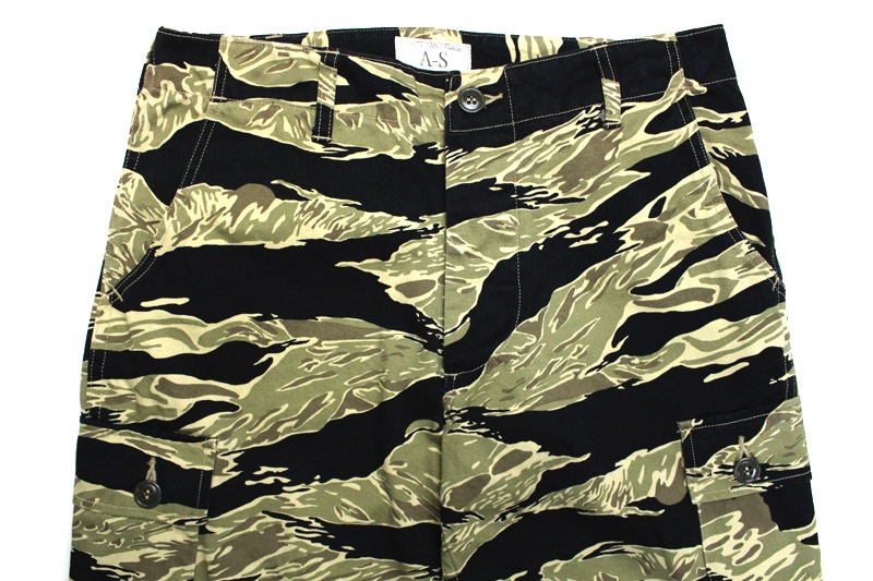 BUZZ RICKSON'S �Х��ꥯ���� ���Υ��󥿡��ץ饤�� �ѥ�� "GOLD TIGER STRIPE TROUSERS" BR41903
