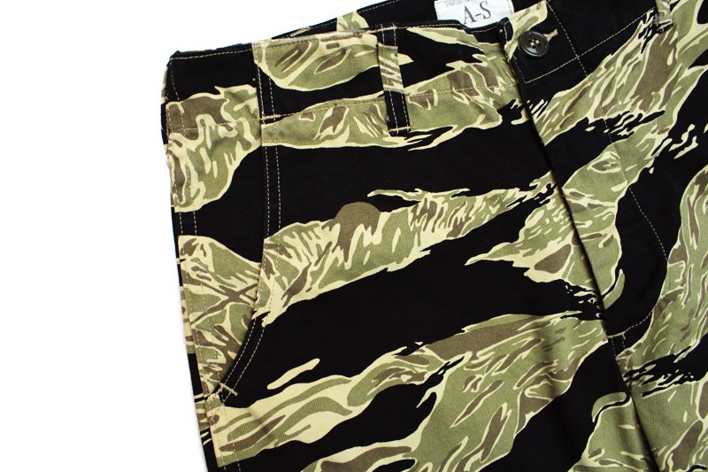 BUZZ RICKSON'S �Х��ꥯ���� ���Υ��󥿡��ץ饤�� �ѥ�� "GOLD TIGER STRIPE TROUSERS" BR41903