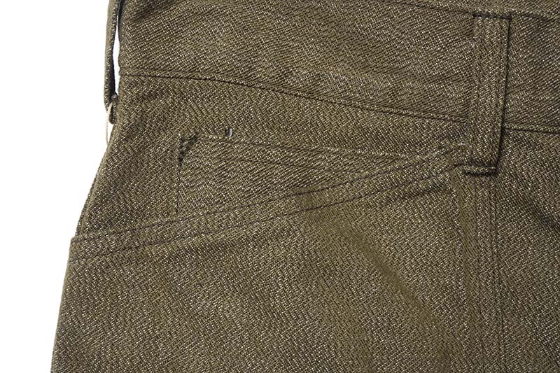 BUZZ RICKSON'S �Х��ꥯ���� �ѥ�� "TROUSERS, WORKING, BROWN DENIM" BR42531
