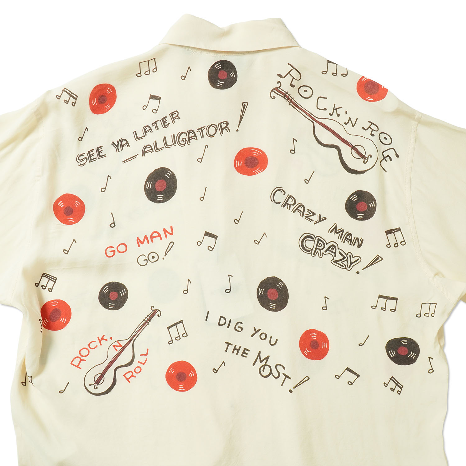 Schott ����å� Ĺµ����� "ROCK'N ROLL RAYON SHIRT"  782-6120005