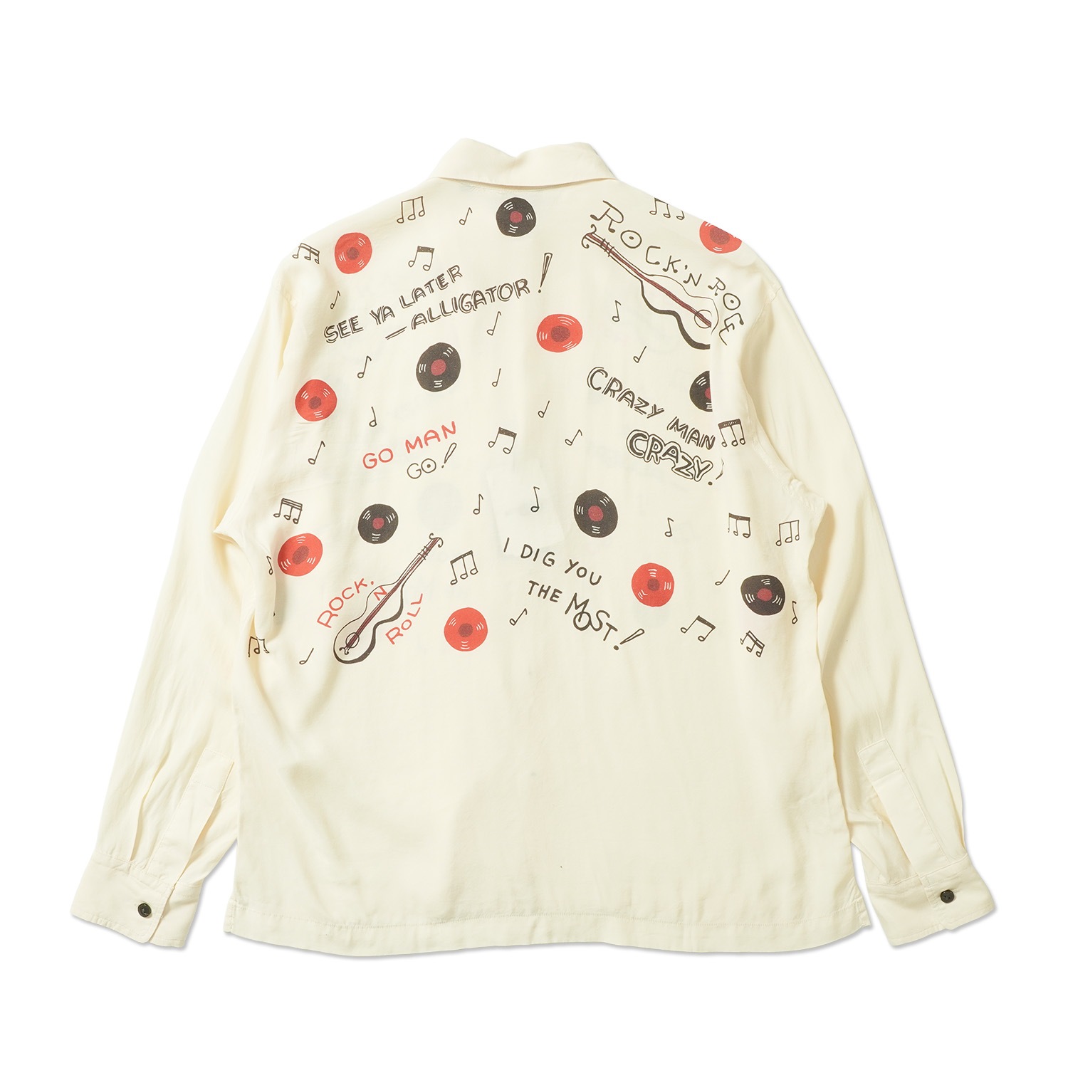 Schott ����å� Ĺµ����� "ROCK'N ROLL RAYON SHIRT"  782-6120005