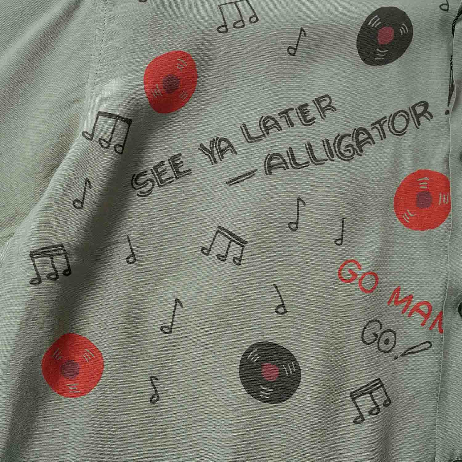 Schott ����å� Ĺµ����� "ROCK'N ROLL RAYON SHIRT"  782-6120005