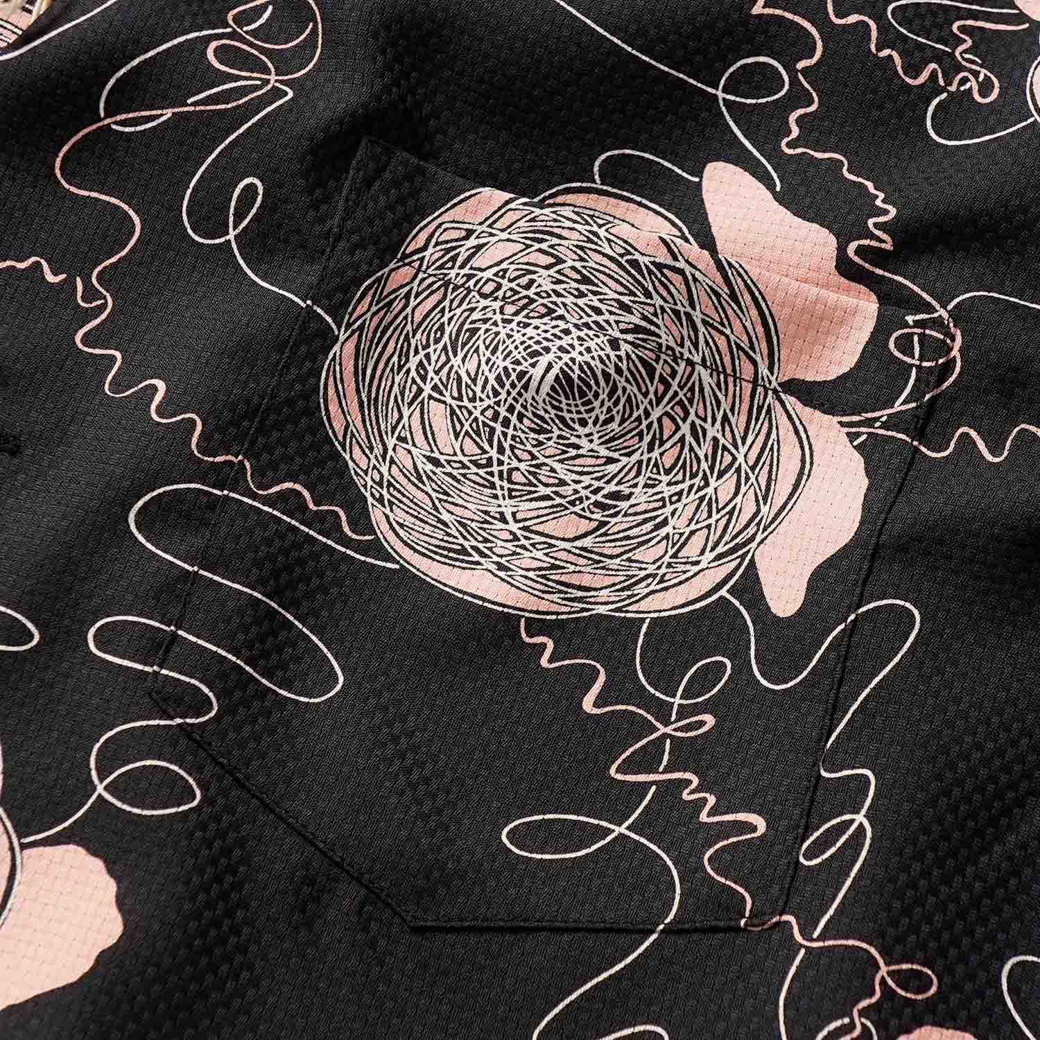 SUN SURF ���󥵡��� Ⱦµ �����ϥ���� DUKE KAHANAMOKU COOLMAX(R) HAWAIIAN SHIRT  ��DUKE'S WOOL BALL��  DK39681