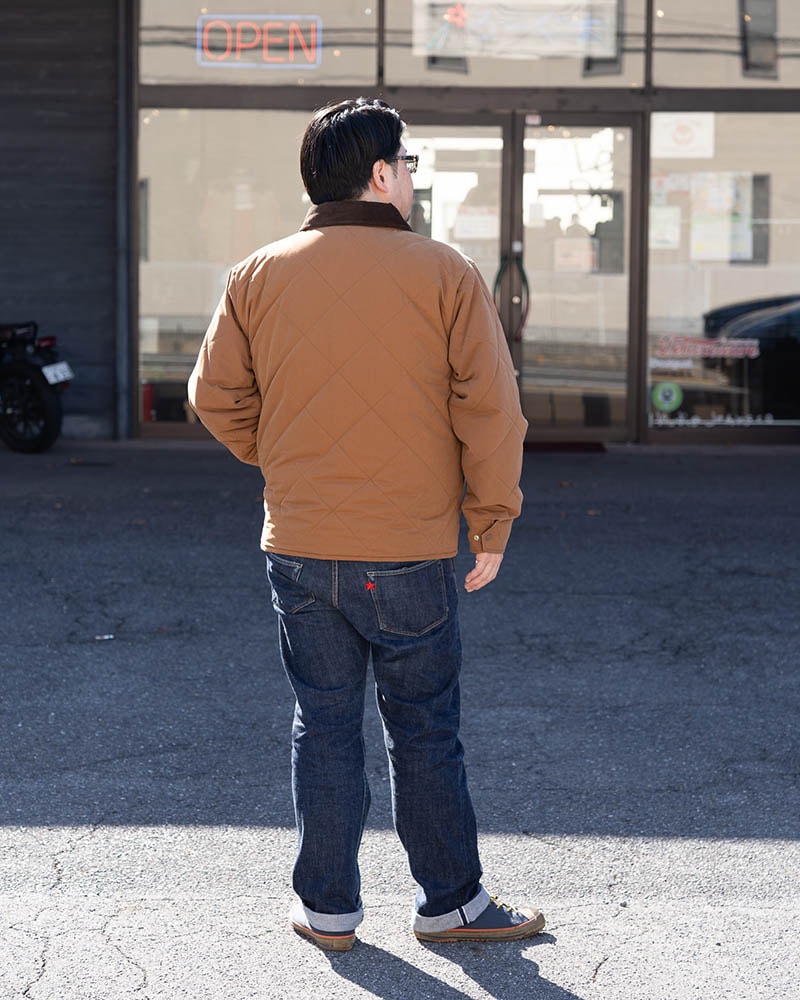 SUGAR CANE ���奬�������� ���㥱�å� ��WEATHER CLOTH QUILTED WORK JACKET�� SC15402