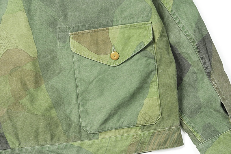 Nigel Cabourn �ʥ������륱���ܥ� ���㥱�å� "FRENCH WORK SHORT JK CAMO" 80490010001
