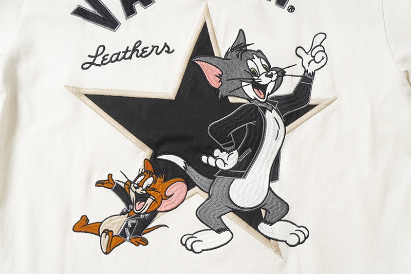 VANSON �Х󥽥� Ĺµ T����� "TOM��JERRY ����� ŷ�� ĹµT�����"  TJV-2532