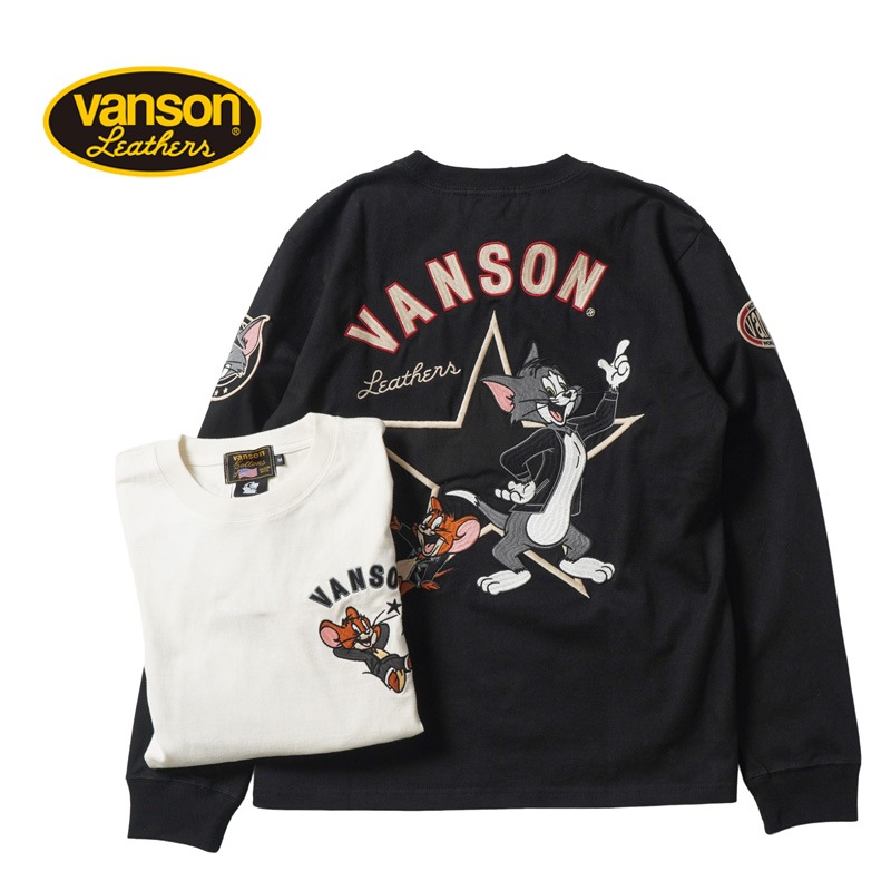 VANSON �Х󥽥� Ĺµ T����� "TOM��JERRY ����� ŷ�� ĹµT�����"  TJV-2532