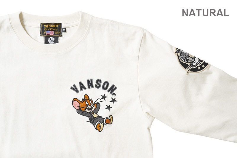 VANSON �Х󥽥� Ĺµ T����� "TOM��JERRY ����� ŷ�� ĹµT�����"  TJV-2532