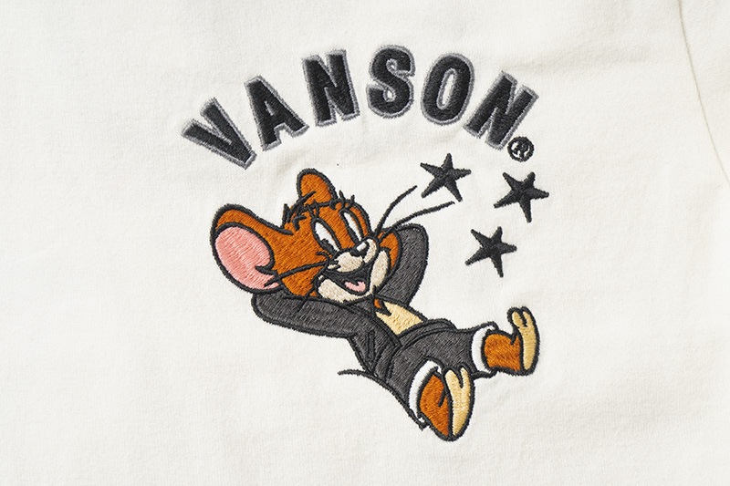 VANSON �Х󥽥� Ĺµ T����� "TOM��JERRY ����� ŷ�� ĹµT�����"  TJV-2532