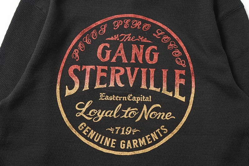 GANGSTERVILLE ����󥰥������ӥ� ��CIRCLE SIG - L/S T-SHIRTS��  GSV5311