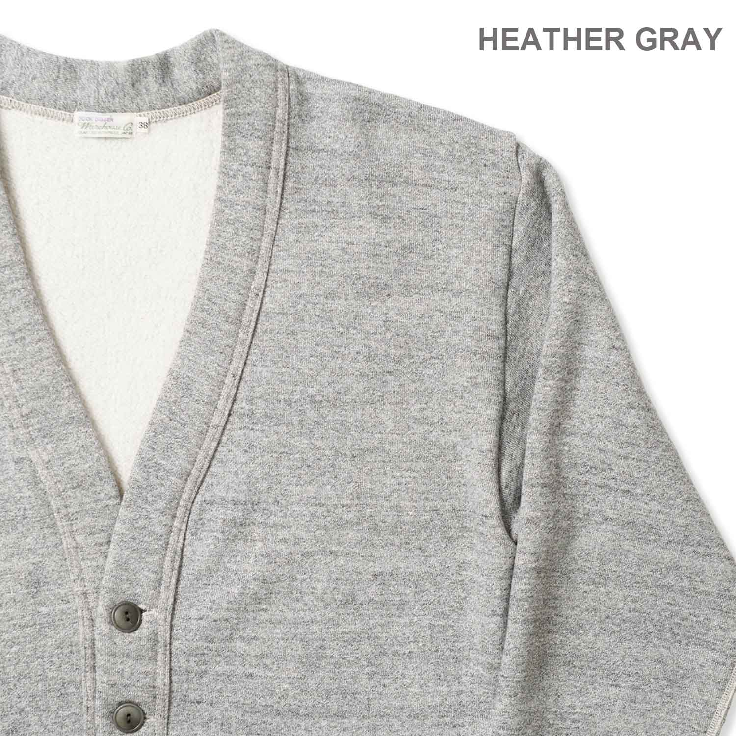 WAREHOUSE �������ϥ��� �������å� Lot.498 "4�ܿ˥������åȥ����ǥ�����"  498-SWEAT CARDIGAN(25AW)