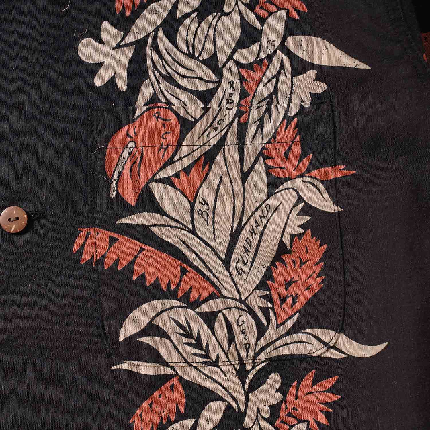 GLAD HAND ����åɥϥ�� Ĺµ ����� "TROPICAL - L/S HAWAIIAN SHIRT" BYGH6109