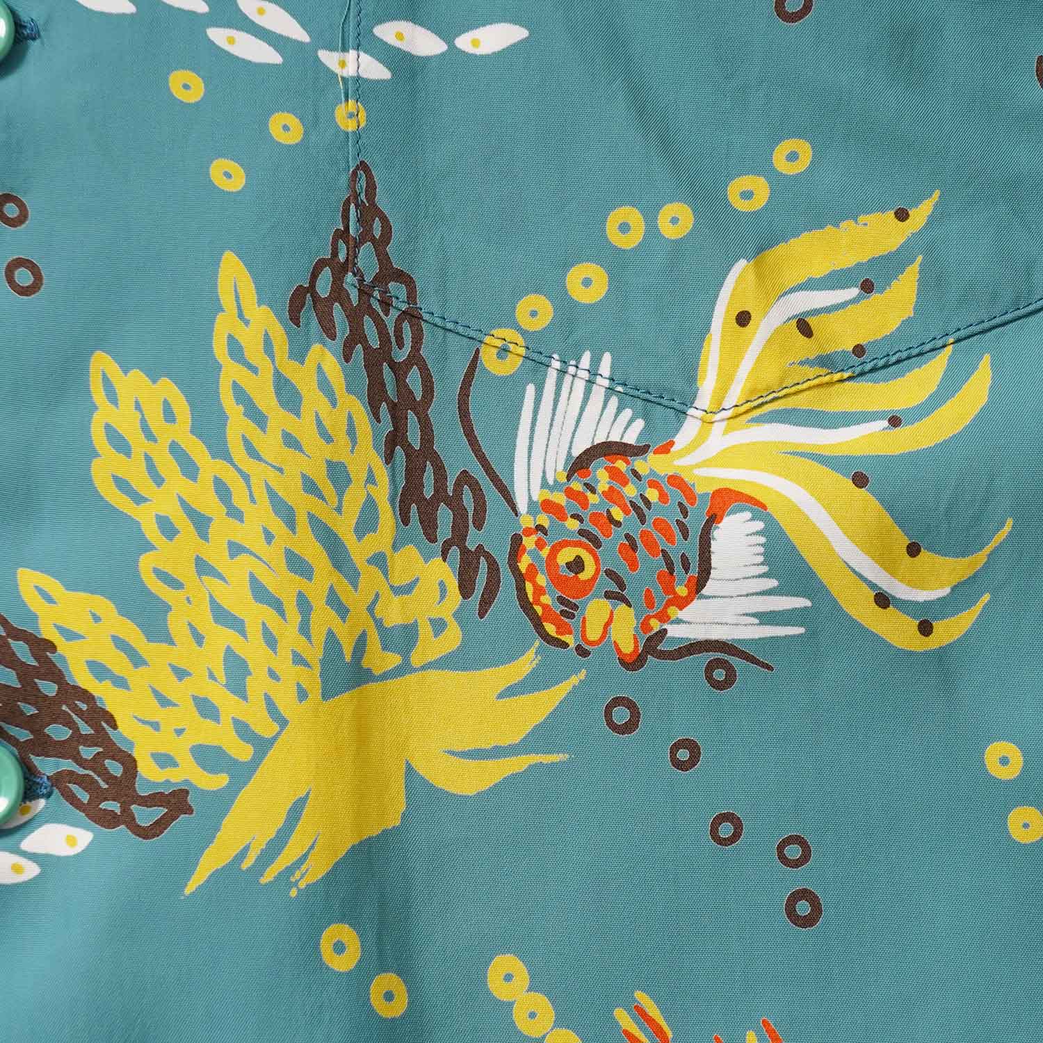 SUN SURF ���󥵡��� Ⱦµ �����ϥ���� RAYON HAWAIIAN SHIRT ��TROPICAL FISH��  SS39626