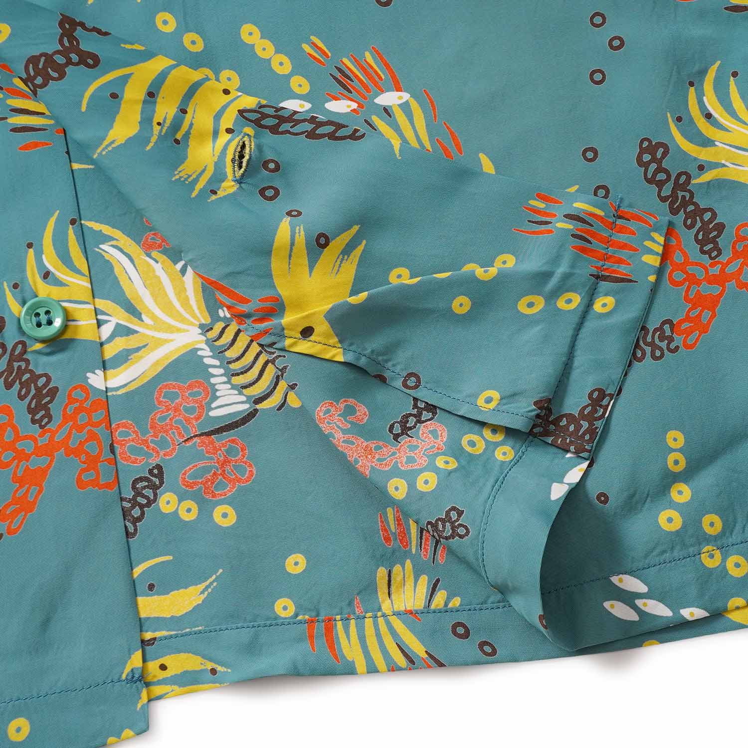 SUN SURF ���󥵡��� Ⱦµ �����ϥ���� RAYON HAWAIIAN SHIRT ��TROPICAL FISH��  SS39626