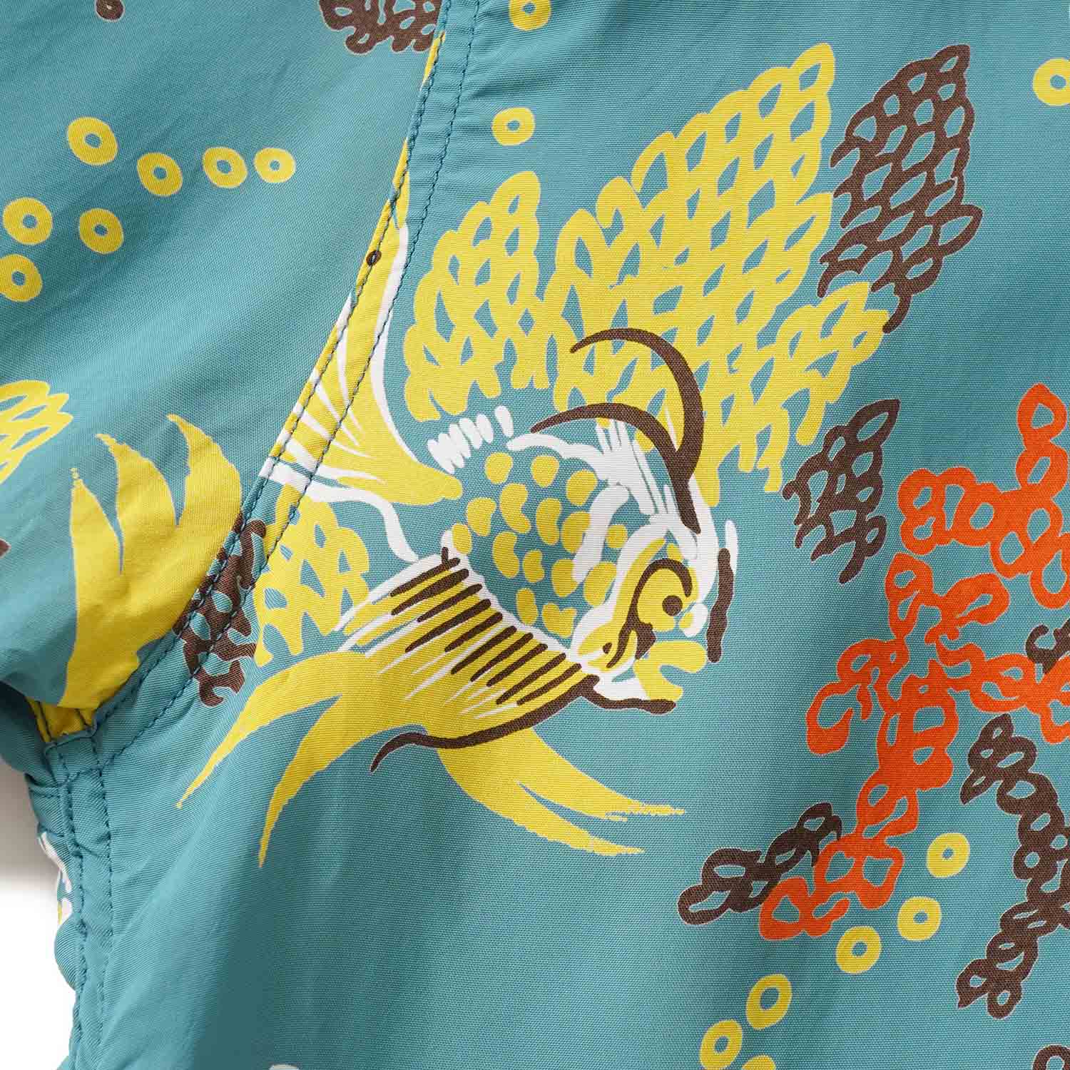 SUN SURF ���󥵡��� Ⱦµ �����ϥ���� RAYON HAWAIIAN SHIRT ��TROPICAL FISH��  SS39626
