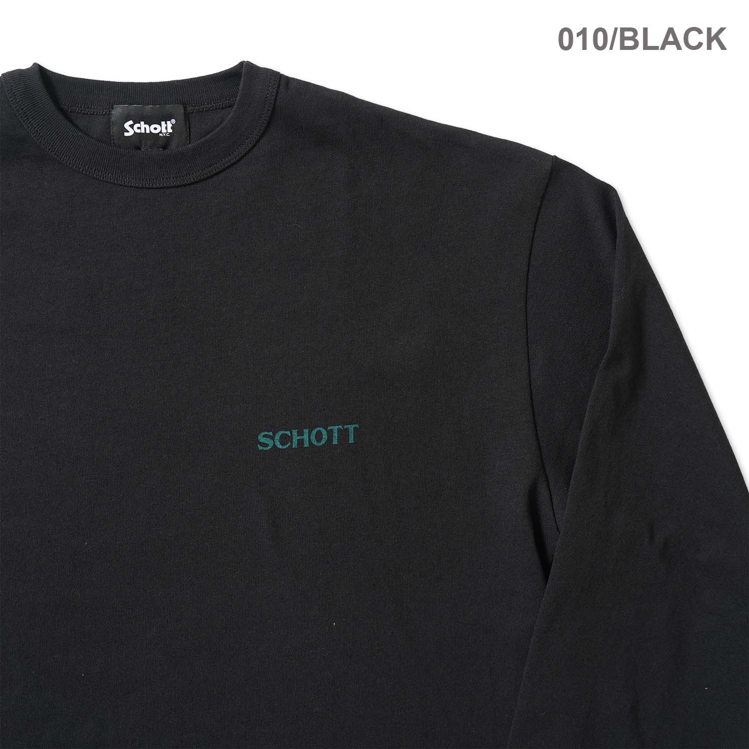 Schott ����å� Ĺµ�ԥ���� "LS CIRCLE LOGO T-SHIRT"  782-6130001