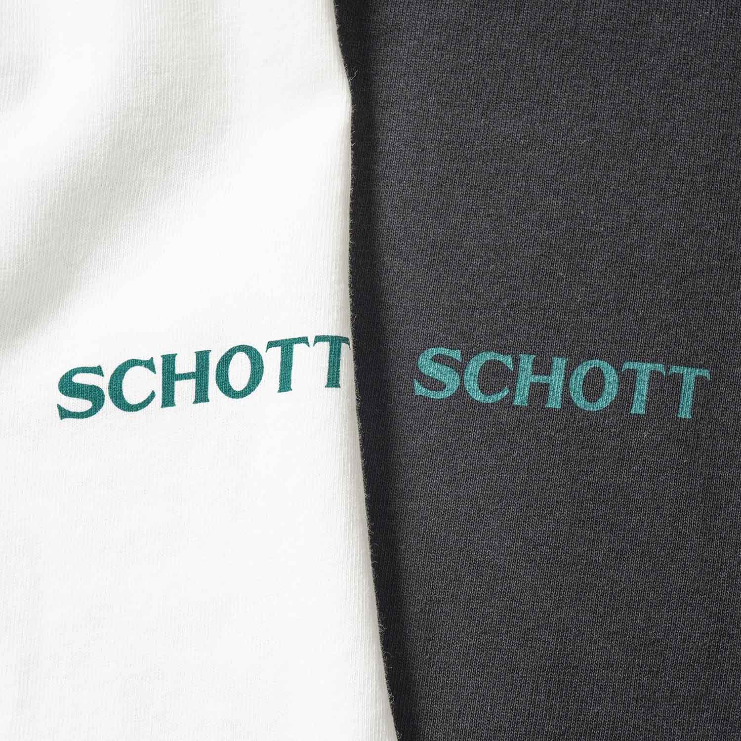 Schott ����å� Ĺµ�ԥ���� "LS CIRCLE LOGO T-SHIRT"  782-6130001