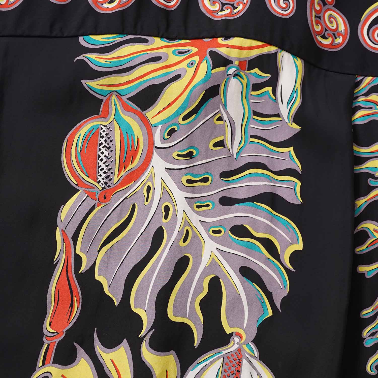 SUN SURF ���󥵡��� Ⱦµ �����ϥ���� RAYON HAWAIIAN SHIRT ��MONSTERA BORDER��  SS39622
