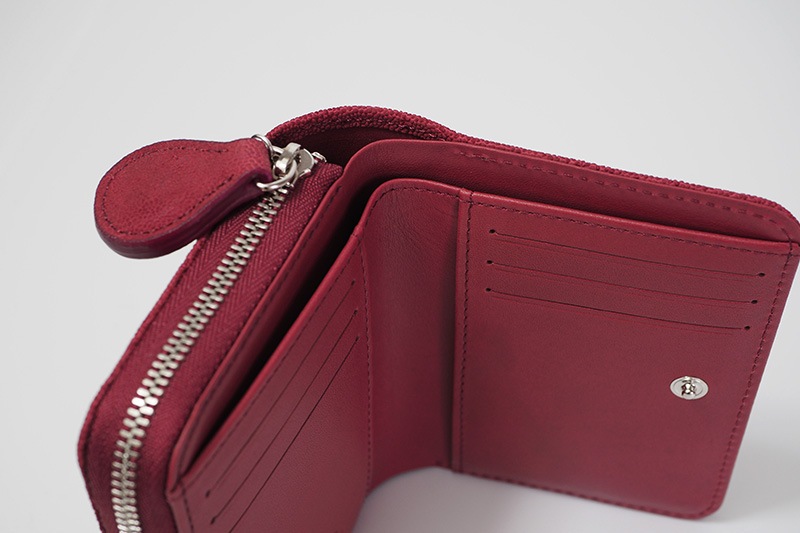 �ڽ���������ꥫ�顼��chapllin ����åץ�� ����ѥ��ȥ�����å� ��"PEM" ELEPHANT LEATHER rouGe  CPW-PEM-EL-RG