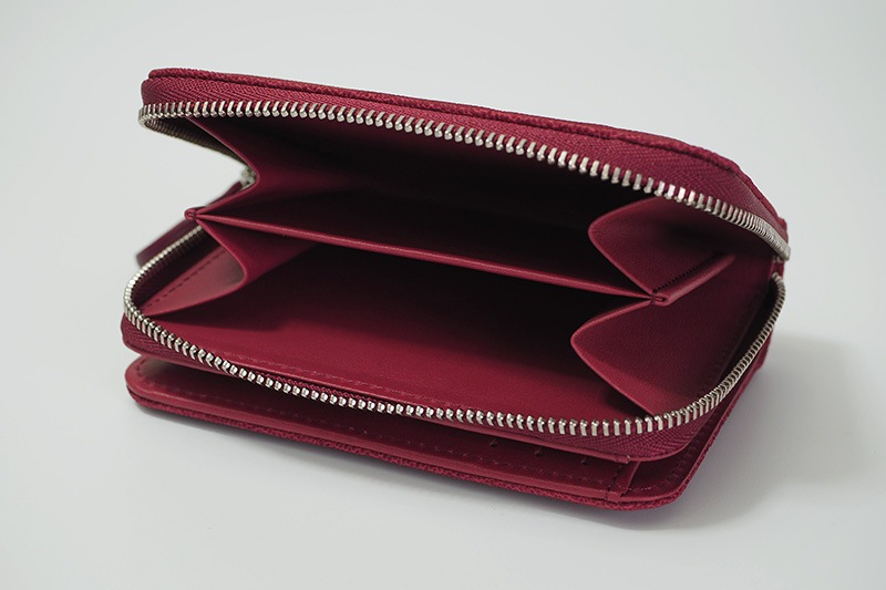 �ڽ���������ꥫ�顼��chapllin ����åץ�� ����ѥ��ȥ�����å� ��"PEM" ELEPHANT LEATHER rouGe  CPW-PEM-EL-RG