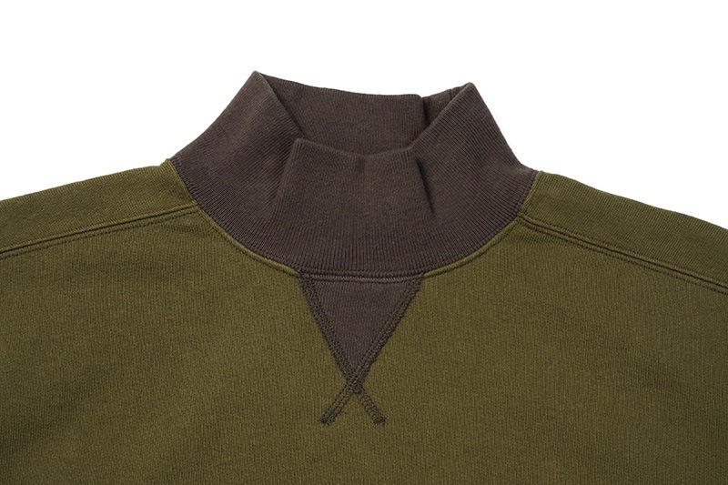 Nigel Cabourn ʥ륱ܥ å  "HIGH NECK SHIRT TWO TONE" 80490020001
