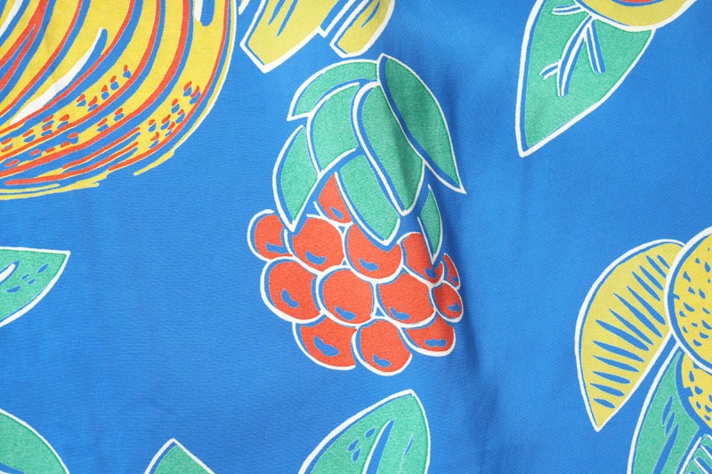 SUN SURF ���󥵡��� Ⱦµ �����ϥ���� RAYON HAWAIIAN SHIRT ��TROPICAL FRUITS�� SS39415