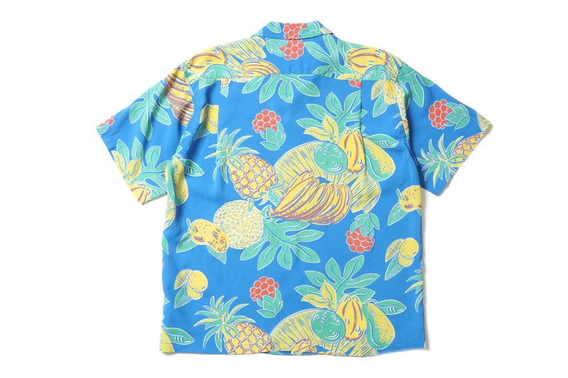 SUN SURF ���󥵡��� Ⱦµ �����ϥ���� RAYON HAWAIIAN SHIRT ��TROPICAL FRUITS�� SS39415