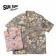 SUN SURF ���󥵡��� Ⱦµ �����ϥ���� COTTON LINEN SLUBYARN HAWAIIAN SHIRT  ��STATE OF HAWAII��  SS39693