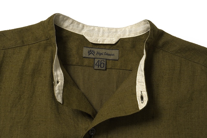 Nigel Cabourn �ʥ������륱���ܥ� Ĺµ ����� "UTILITY SHIRT HEMPHORSE CLOTH" 80490010002