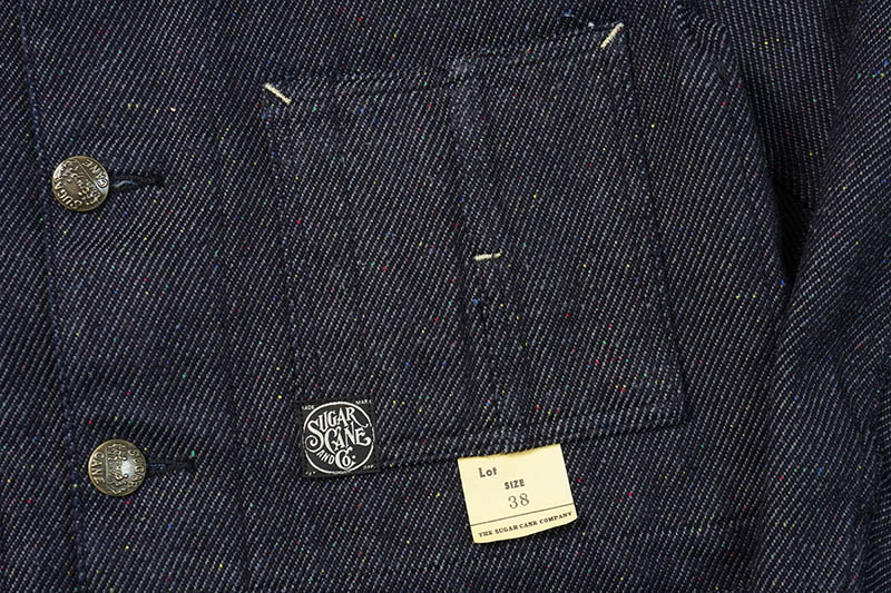 SUGAR CANE ���奬�������󡡥��С�������  "FICTION ROMANCE 13.7oz. INDIGO NEP DENIM WORK COAT"  SC15445