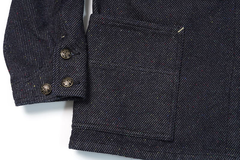 SUGAR CANE ���奬�������󡡥��С�������  "FICTION ROMANCE 13.7oz. INDIGO NEP DENIM WORK COAT"  SC15445