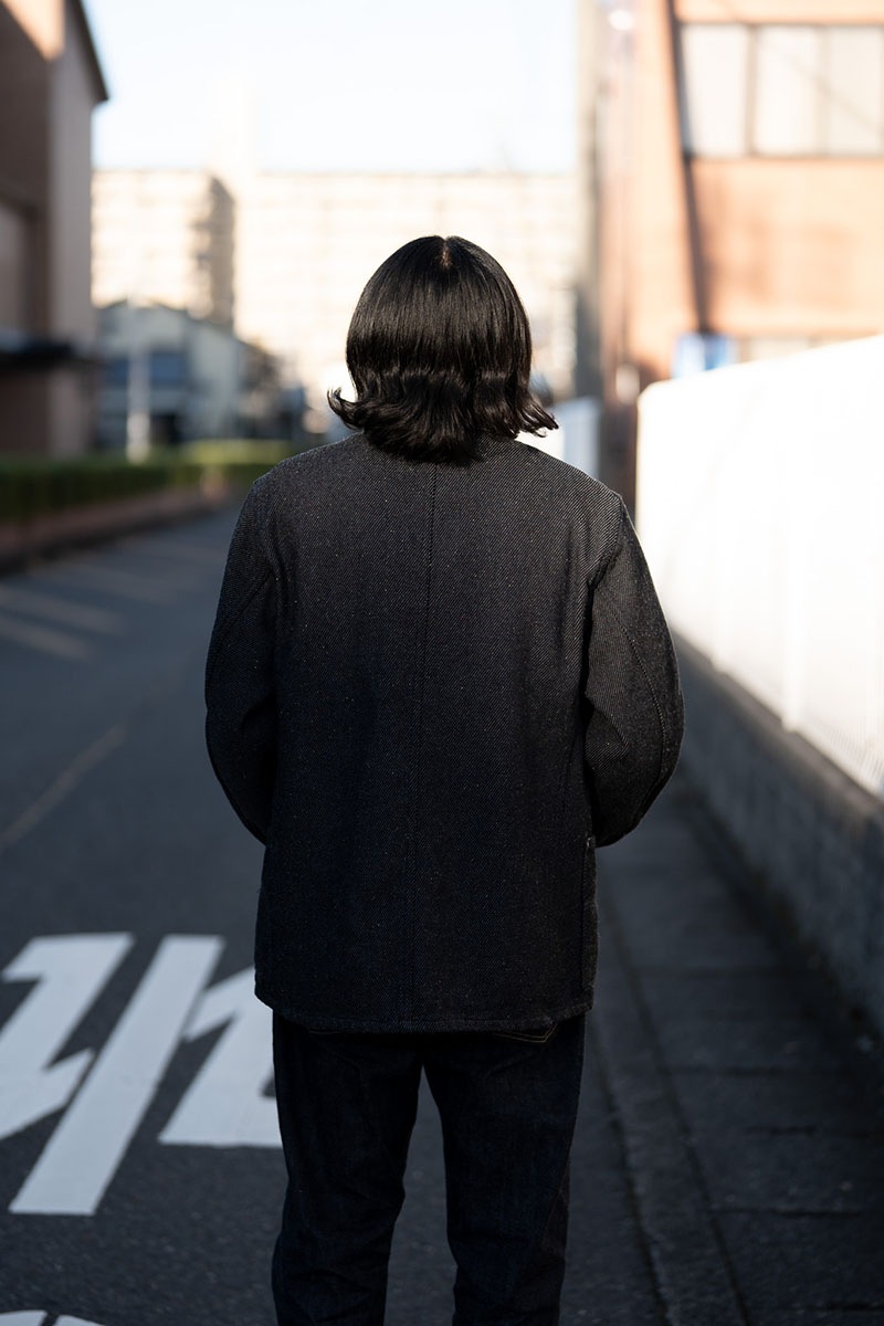 SUGAR CANE ���奬�������󡡥��С�������  "FICTION ROMANCE 13.7oz. INDIGO NEP DENIM WORK COAT"  SC15445