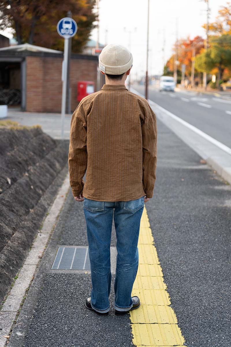 �ڥ�󥦥��å����WAREHOUSE �������ϥ��� �ץ륪���С�����ĥ��㥱�å� Lot 2213 "GREENEBAUM"  2213-24AW-OW