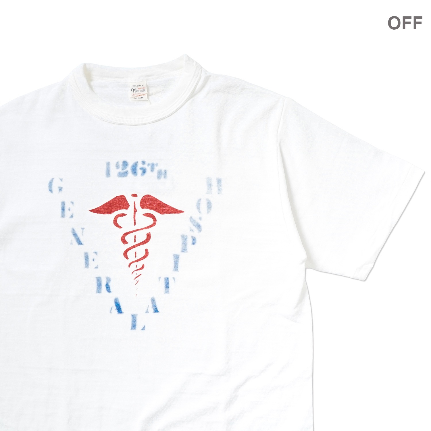 WAREHOUSE �������ϥ��� Ⱦµ T����� Lot 4601 "GENERAL HOSPITAL" 4601-GENERAL HOSPITAL(26SS)